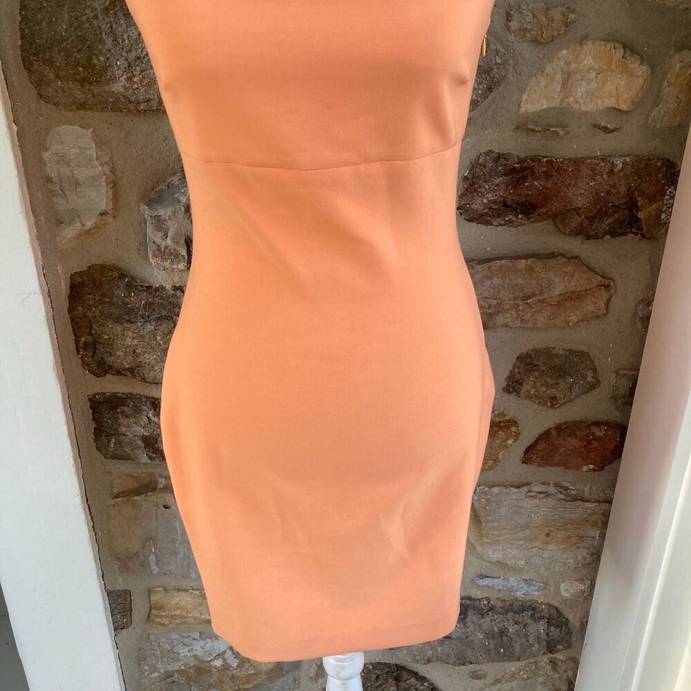 NWT Likely Nahla Bodycon Mini Dress Mandarin Sun $168 Womens 4 - Picture 6 of 12